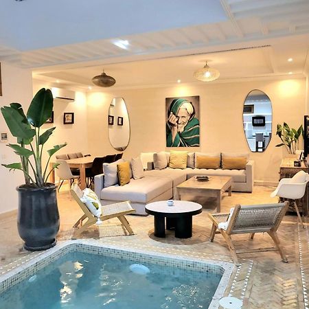 Riad Melilo Avec Piscine Chauffee Марракеш Екстер'єр фото