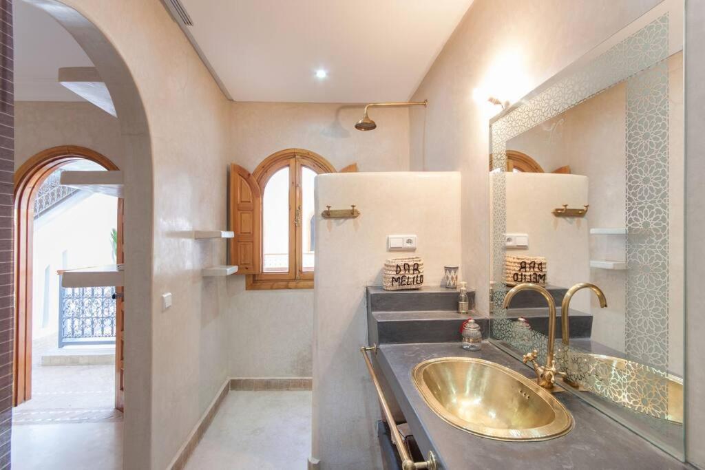 Riad Melilo Avec Piscine Chauffee Марракеш Екстер'єр фото