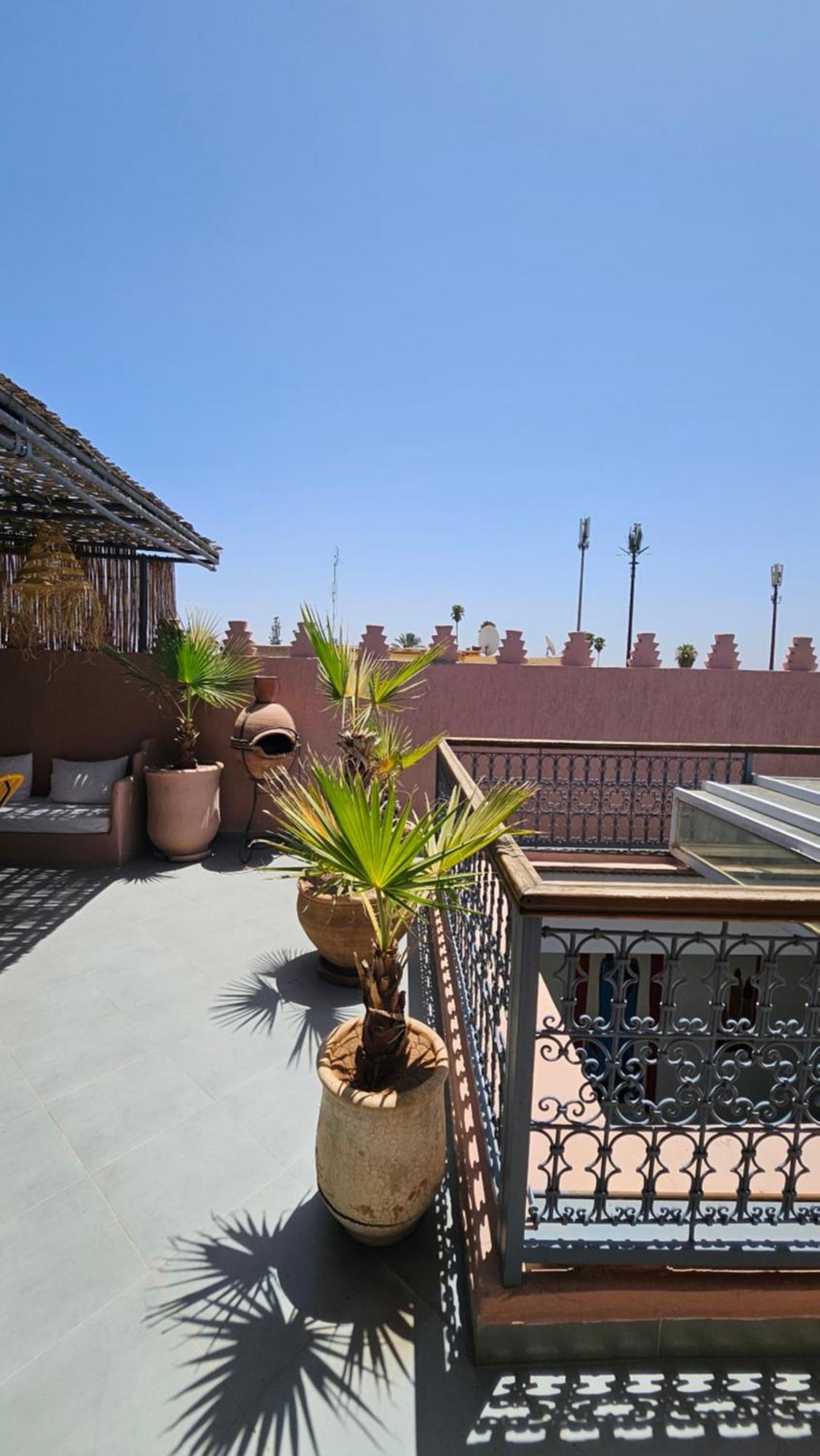 Riad Melilo Avec Piscine Chauffee Марракеш Екстер'єр фото