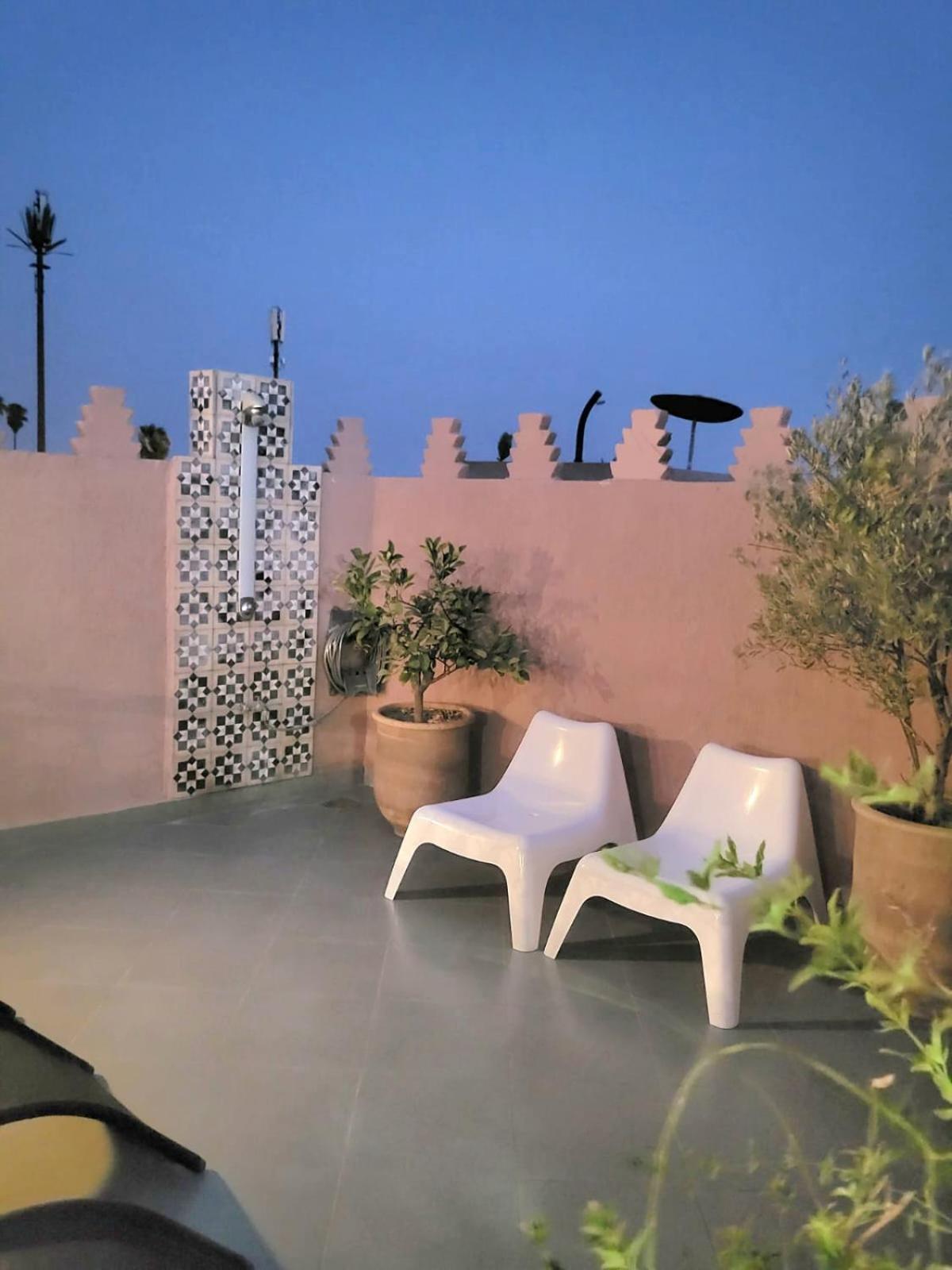 Riad Melilo Avec Piscine Chauffee Марракеш Екстер'єр фото