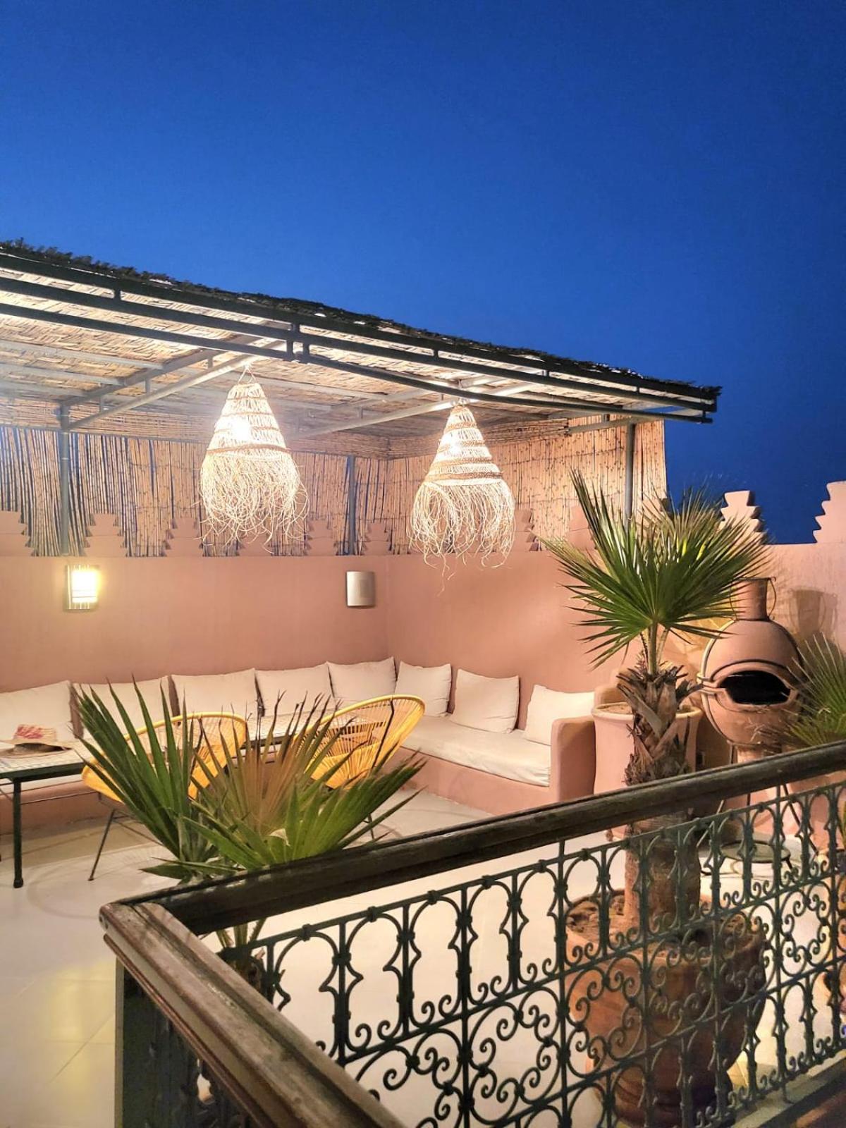 Riad Melilo Avec Piscine Chauffee Марракеш Екстер'єр фото